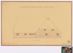 Großharrie ([Land]Kreis Plön): Haus Nohrden. Haupthaus (West-Ansicht)