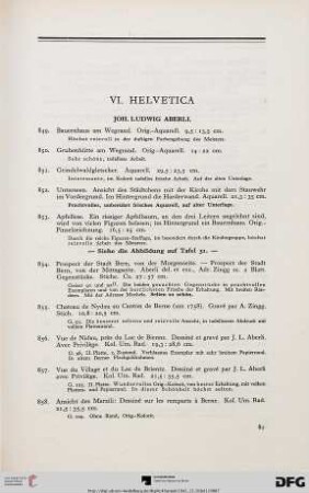VI. Helvetica (Nr. 849-1219)