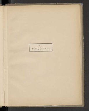 Pl. VI. Hambourg. (Plan des bassins.)