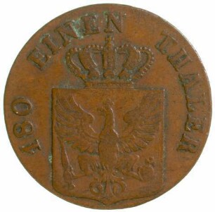 Münze, 2 Pfennig, 1828