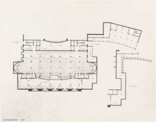 Deutsche Oper, Berlin-Charlottenburg: Foto von Inv.Nr. 35836: Grundriss UG 1:200