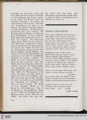 Sterben blutenfleck