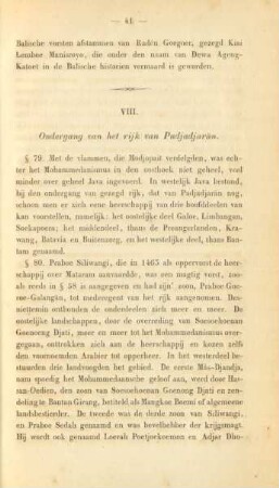 VIII. Ondergang van het rijk van Padjadjarän