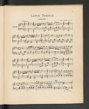 Lawn Tennis.