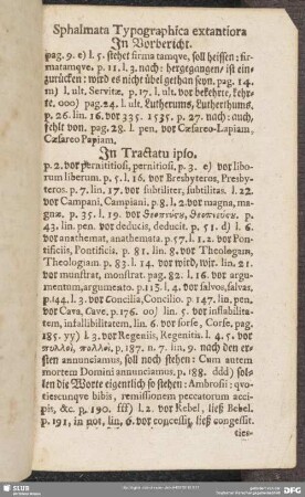 Sphalmata Typographica extantiora