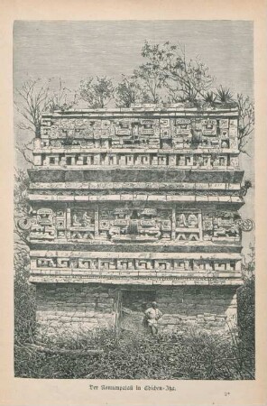Der Nonnenpalast von Chichen-Itza