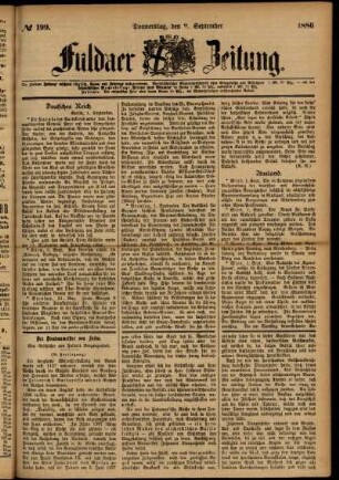 Ausgabe vom Donnerstag, den 02. September 1886.