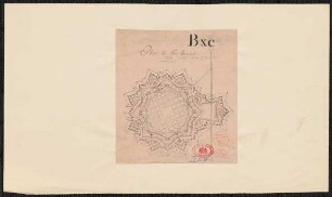 Plan von Neu-Brisach 1700