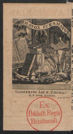 Godefridi Lac, F. Thomasi R. P. Nor. Medici