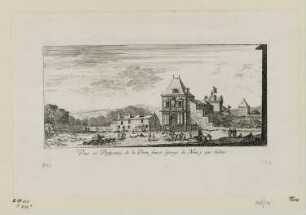Veuë et perspective de la porte Sainct George de Nancy, aus: "Ansichten von Lothringen"