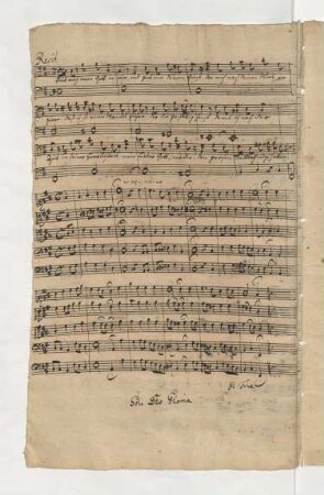 5. Recit[ativo] (T): Bleib auch, mein Gott, in mir