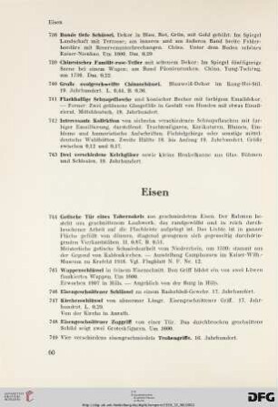 Eisen (Nr. 744-755)