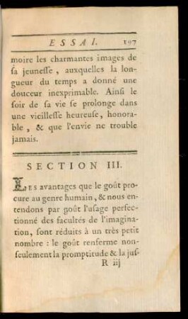 Section III.