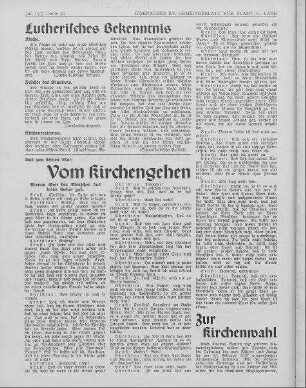 Lutherische Bekenntnis