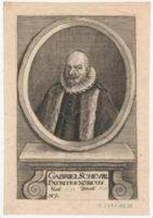Gabriel Scheurl, Nürnberger Patrizier; geb. 1551; gest. 1618