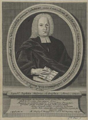 Bildnis des Iohannes Godofriedus Crausius