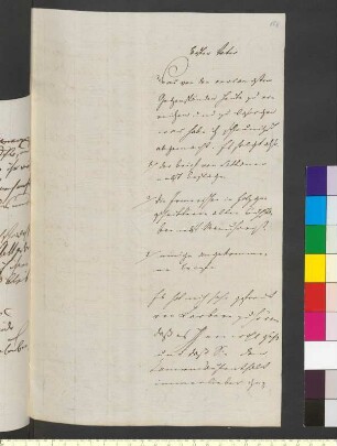 Brief von Goethe, August von an Goethe, Johann Wolfgang von