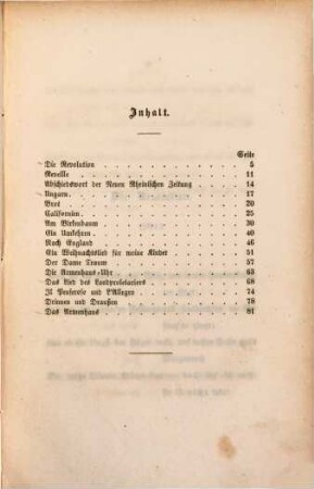 Neuere politische und soziale Gedichte, 2. (1851). - 84 S.