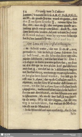 Om Luna tot een Cristal te brengen