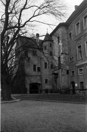 Prinzessenbau des Durlacher Schlosses an der Karlsburgstraße.