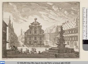 Augsburg, der Herkulesbrunnen