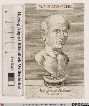 Bildnis Marcus Tullius Cicero