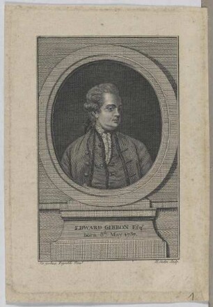 Bildnis des Edward Gibbon