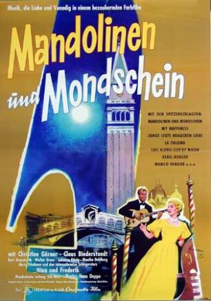 Mandolinen und Mondschein