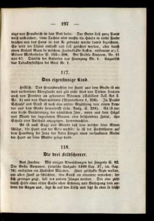 117. Das eigensinnige Kind.