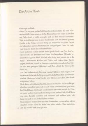 Die Arche Noah