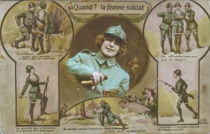 Quand? la femme-soldat