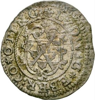 Halbbatzen des Grafen Ludwig Eberhard von Öttingen-Öttingen