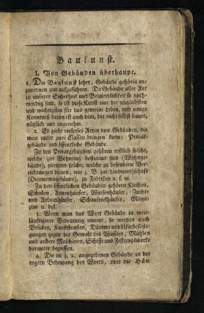 Baukunst