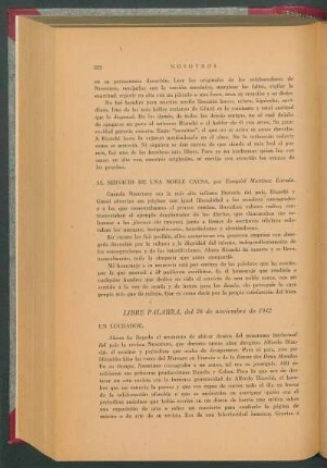 Al servicio de una noble causa, por Ezequiel Martínez Estrada