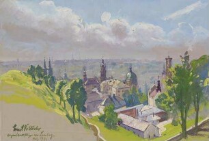 Augenblickskizze von Lemberg. Aug. 1941