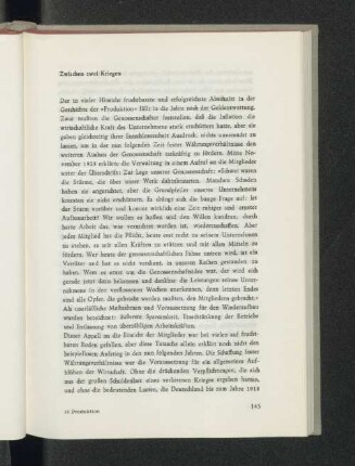 Zwischen zwei Kriegen