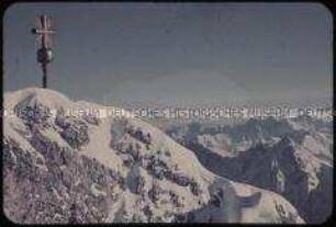 Gipfelkreuz auf der Zugspitze