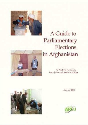 A guide to parliamentary elections in Afghanistan
