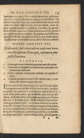 Novel. Constit. CLI. - Novel. Constit. CLX.