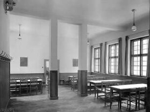 Fischer, Theodor; München - Westend, Bergmannstr.; Ledigenheim - Speisesaal