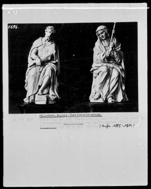 Christus in der Verspottung und Maria als Schmerzensmutter