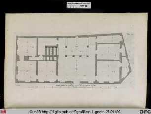 Prima Pianta del Palazzo del Sigr. Giacomo Lomellino