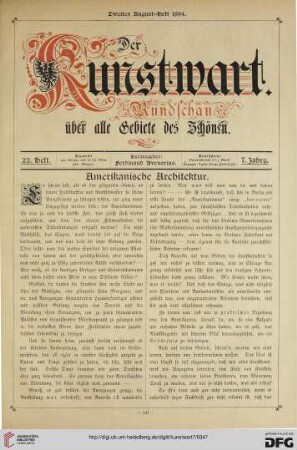 Amerikanische Architektur