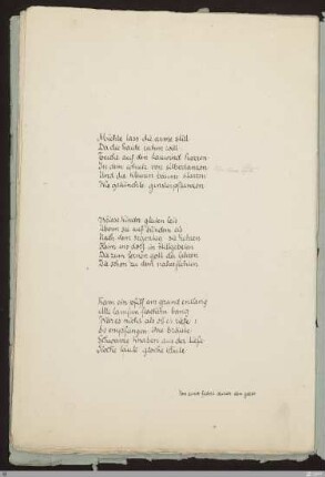 Mühle lass die arme still : [SW II: H12(Pilgerfahrten)]; [SW II, S. 34/110-111]