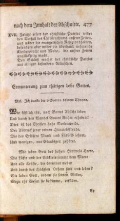 Ermunterung zum thätigen Lobe Gottes