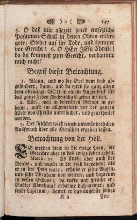 Betrachtung von der Höll.