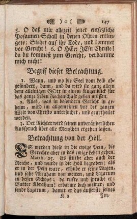 Betrachtung von der Höll.