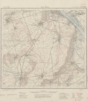 6015 (alte Nr.: Pr. 3438, Hess. Nr.: 46) Mainz, 4cm - Karte