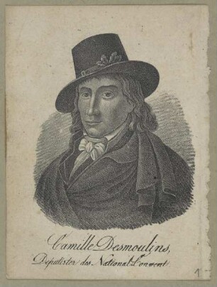 Bildnis des Camille Desmoulins
