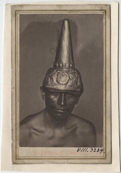 Man with golden headdress (Peru)